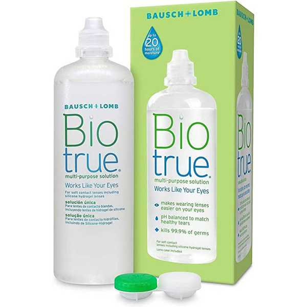 Biotrue Contact Lens Solution for Cleaning and Hydration