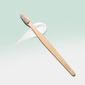 Davids Bamboo Toothbrush Soft Adult BPA-Free Plant-Derived Bristles Single