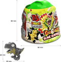 Craze Magic Slime Surprise Capsule Dino Dinosaur Toy with Collectible Disc