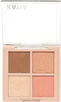 Katia Bronzer Blush Highlighter Palette Powder Matte & Shimmer Finish