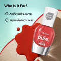 Sally Hansen Good.Kind.Pure Nail Polish Liquid Shine Fruity Papaya 280, 10 ml