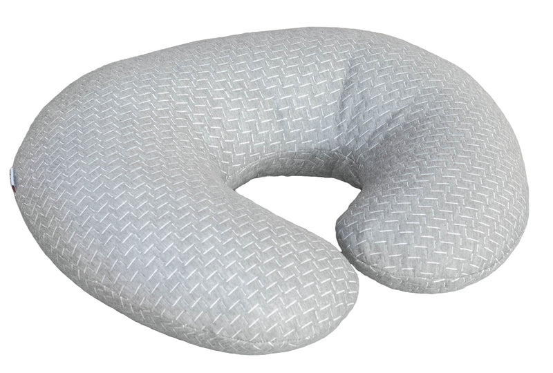 Moon Feeding Pillow Bamboo Rayon Cover Grey