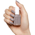 Essie Nail Polish Chinchilly Liquid Glossy Gray