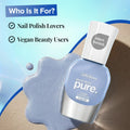 Sally Hansen Good.Kind.Pure Nail Polish High Shine Crystal Blue