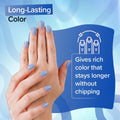 Sally Hansen Good.Kind.Pure Nail Polish High Shine Crystal Blue