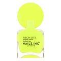 Nails Inc Neon Lite Sunlight Square Neon Pastel Yellow Nail Polish