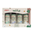Pigeon Natural Botanical Baby Travel Set, 4-Piece Bath Essentials Kit