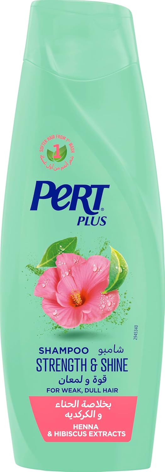 Pert Plus Henna Shampoo with Hibiscus Extract for Weak Hair