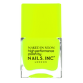 Nails Inc Knightriders Street Neon Green Nail Polish, Full-Pigment Formula