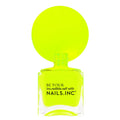 Nails Inc Knightriders Street Neon Green Nail Polish, Full-Pigment Formula