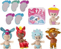 Bibi Chibis Besties Pack Collectible Figurines, 5-Piece Pack with Friendship Cards and Collector's Guide