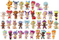 Bibi Chibis Besties Pack Collectible Figurines, 5-Piece Pack with Friendship Cards and Collector's Guide
