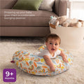 Moon Nursing Support Pillow Rainbow Portable Breastfeeding Cushion with Removable Cover