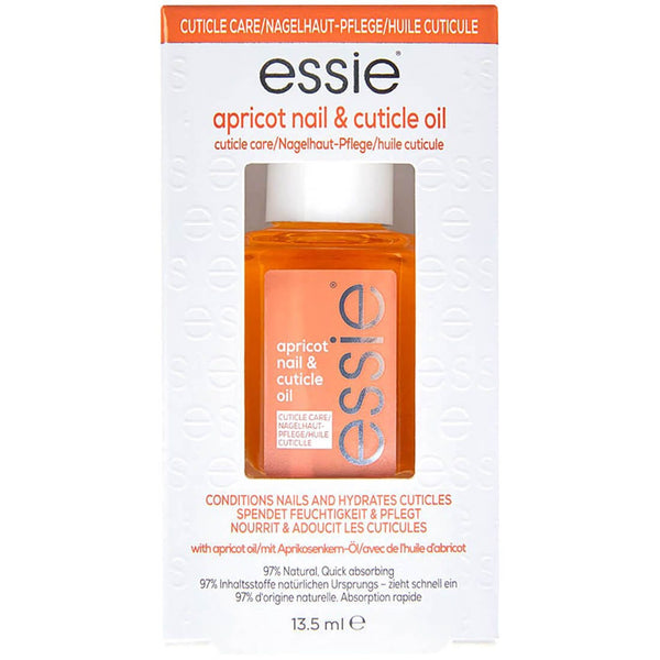 Essie Apricot Nail & Cuticle Oil Liquid Moisturizing Treatment Clear