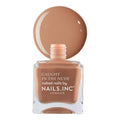 Nails Inc Caught In The Nude Nail Polish AHA-Infused Natural Finish Maldives Beach Tan Nude