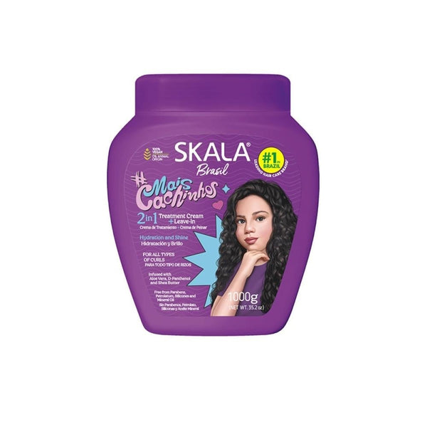 Skala Brazil Mais Cachinhos Kids Hair Cream Moisturizing Curl Styling Cream 1000 g