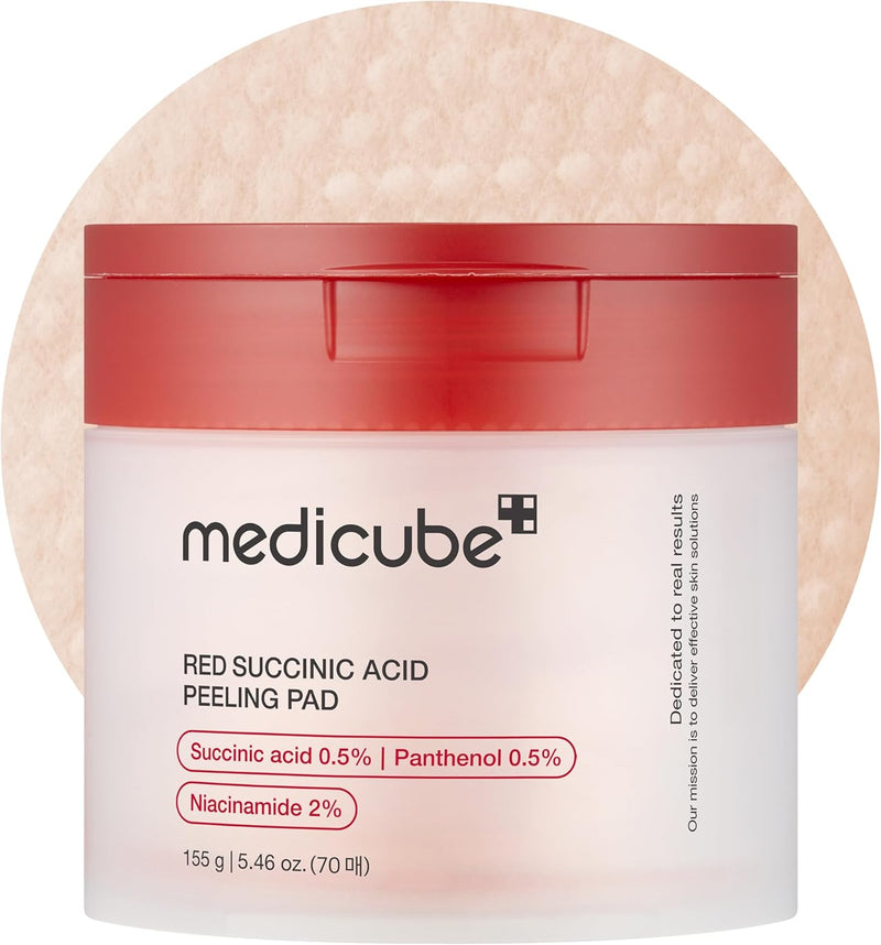 Medicube Red Succinic Acid Peeling Face Pads