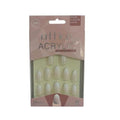 Office FZ01 Glitter Adhesive Artificial Nails, 24 Pieces