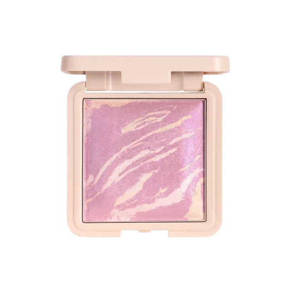 Note Marble Baked Blush Powder Blush Talc-Free Lavender 02