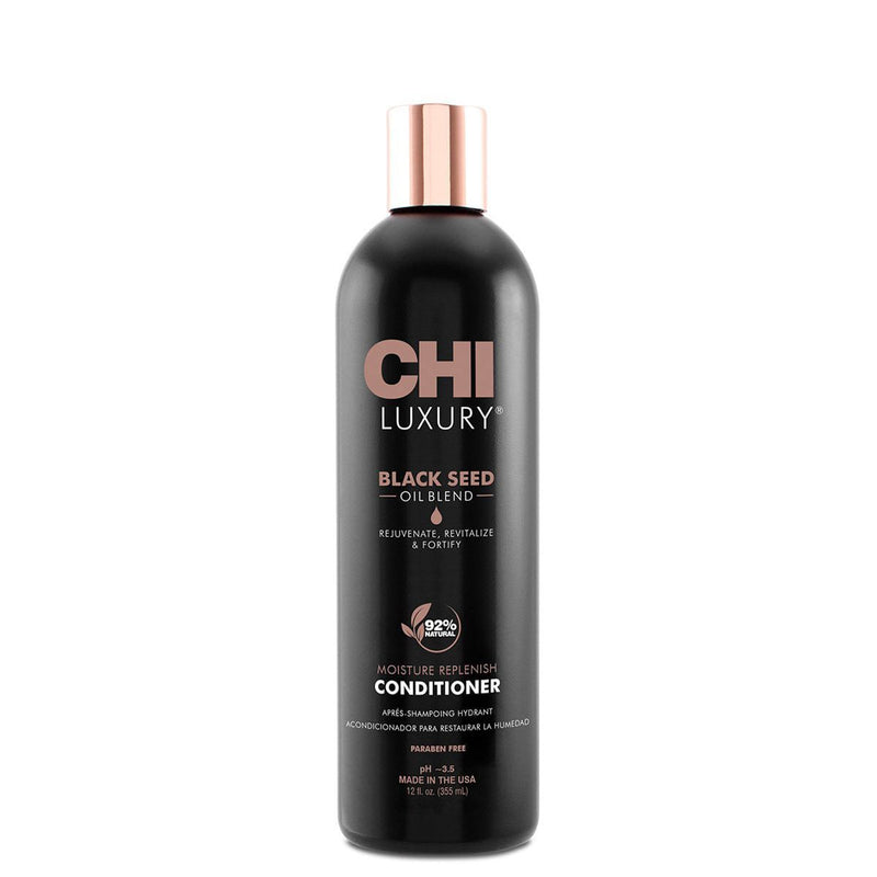 CHI Luxury Black Seed Oil Conditioner Moisture-Replenishing Formula 12 fl oz (355 ml)