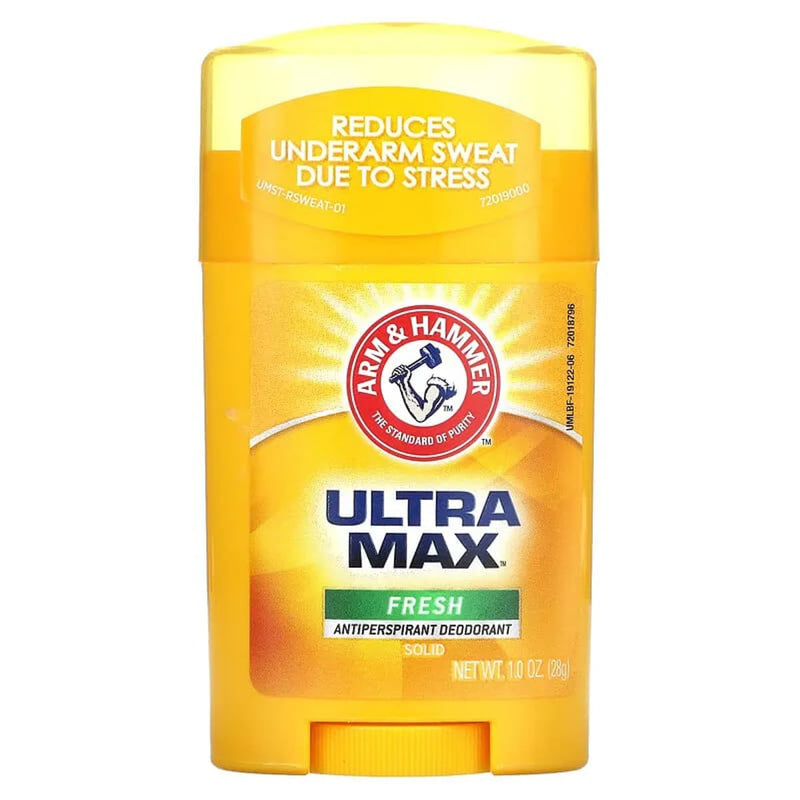 Arm & Hammer UMAX Fresh Solid Deodorant Stick with Baking Soda