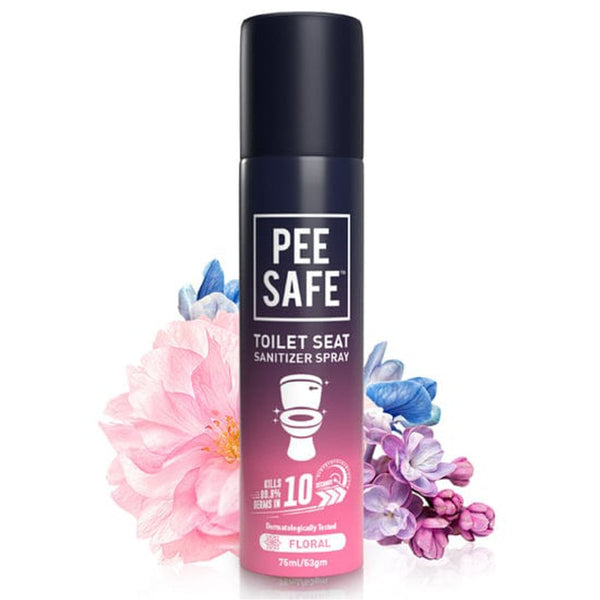 Pee Safe Toilet Seat Sanitizing Spray Floral