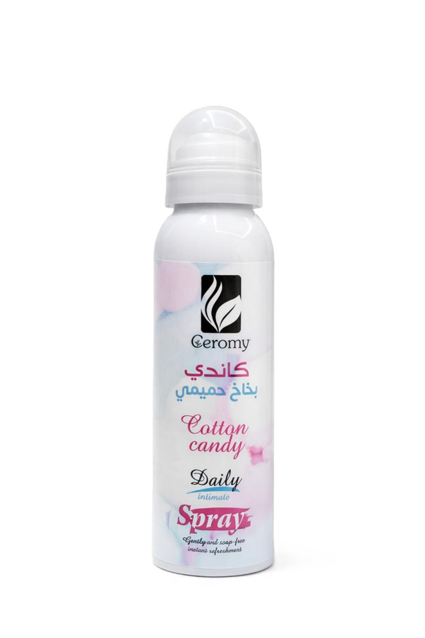 Ceromy Cotton Candy Intimate Spray Fragrant Refreshing Scent 150 ml