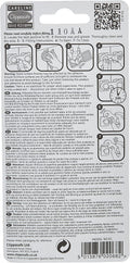 Clippasafe Glass Cabinet Lock Self-Adhesive Press-To-Release Safety Lock
