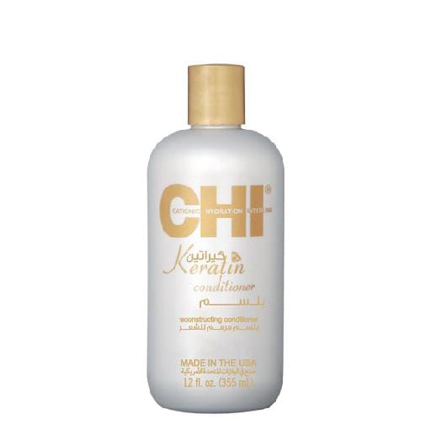 CHI Keratin Conditioner Creamy Formula with Jojoba and Argan Oils 355 ml