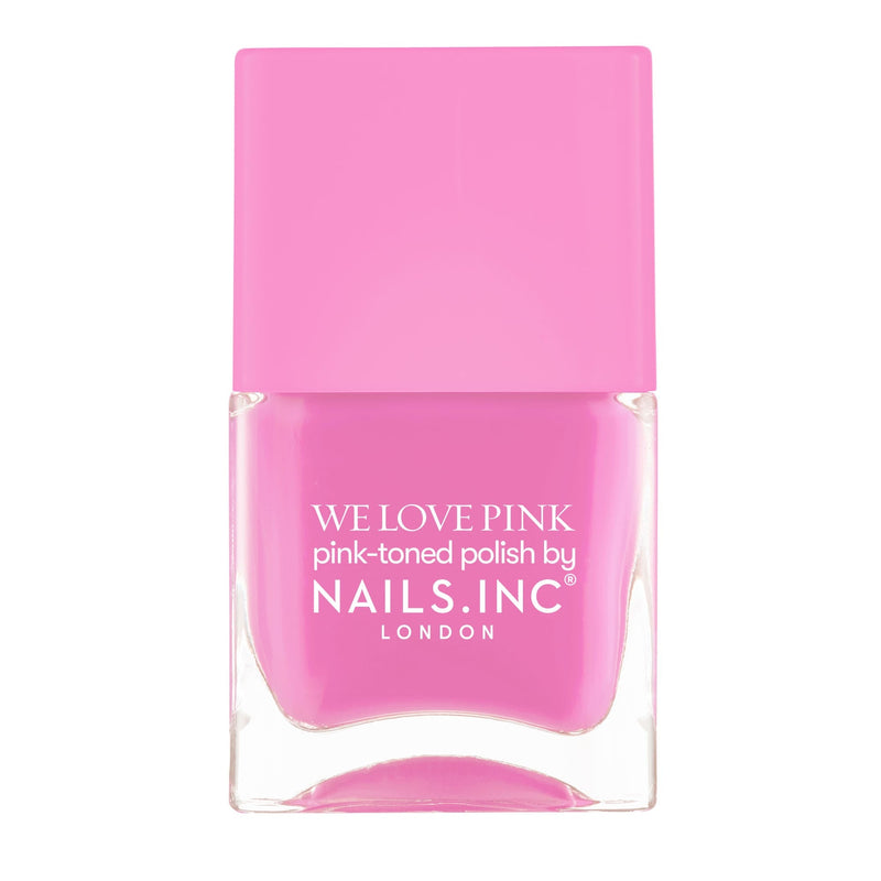 Nails Inc We Love Pink On Fridays We Wear Pink Candy Pink Nail Polish