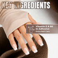 Sally Hansen Salon Effects Press-On Nails A La Mode IV Short Square French Tip 30 Nails