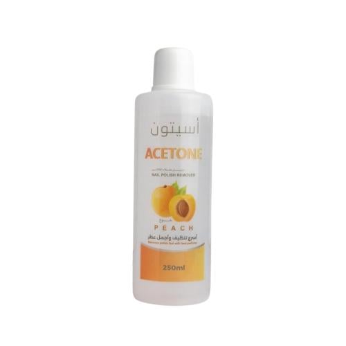 Medco Peach Acetone Nail Polish Remover, Fast-Acting Formula, 120ml