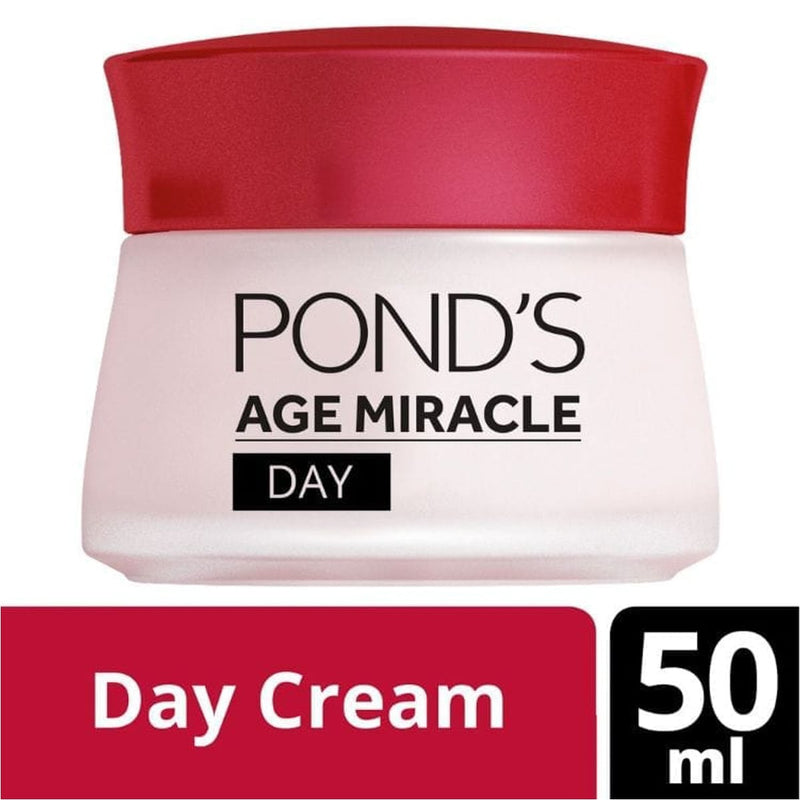 Pond's Age Miracle Day Cream, Lightweight Hydrating Formula, Niacinamide and Glycerin