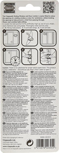 Clippasafe Sliding Door & Window Limiter Self-Adhesive Child Safety Gripper