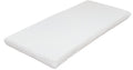 Moon Baby Quilted Crib Mattress Classic Foam White Removable Cover