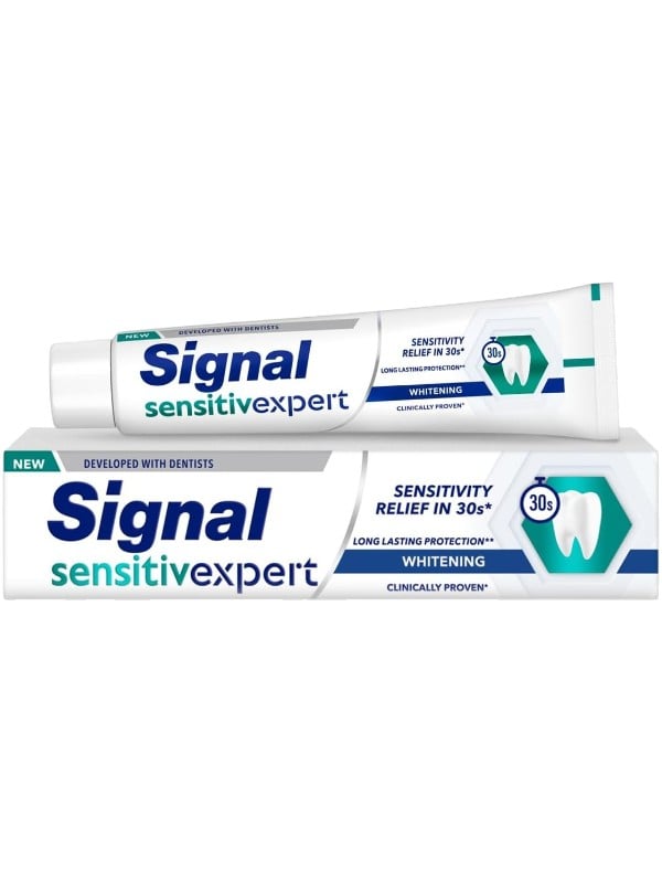 Signal Sensitive Expert White Toothpaste Sensitivity Care Fresh Clean 75 ml