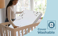 Moon Organic Toddler Crib Mattress Removable Washable Cover 133 x 70 x 10 cm