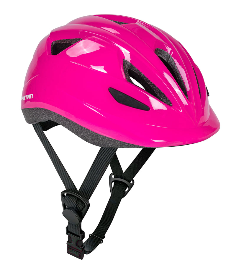 Spartan Kids In-Mold Bicycle Helmet Pink Size S