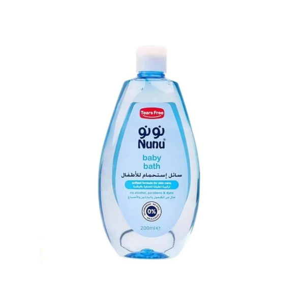 Nunu Baby Bath Gentle Soap-Free Cleansing & Moisturizing Shower Gel 200 ml