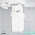 Moon Organic Toddler Crib & Bed Mattress Breathable Hypoallergenic 140 x 70 x 10 cm