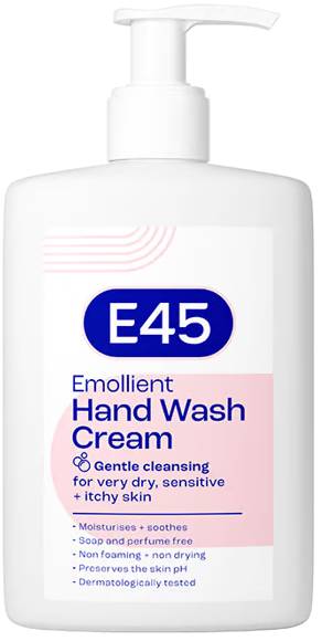 E45 Emollient Hand Wash Cream 250ml
