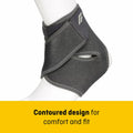 FUTURO Comfort Fit Ankle Support Adjustable Compression Neoprene Brace