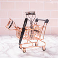 Japonesque Lash Curler & Slant Tweezer Rose Gold