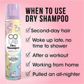 Colab Dry Shampoo Invisible Unicorn Fragrance Aerosol Jasmine Vanilla 200ml