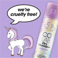 Colab Dry Shampoo Invisible Unicorn Fragrance Aerosol Jasmine Vanilla 200ml
