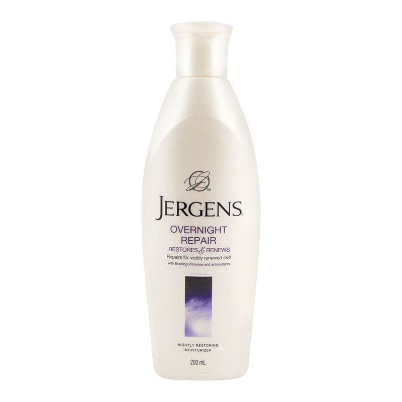 Jergens Overnight Repair Night Moisturizer with Evening Primrose Oil for Normal to Dry Skin