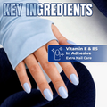 Sally Hansen Salon Effects Press-On Nails Ozone You Didn't Soft Periwinkle Oval 30 Nails