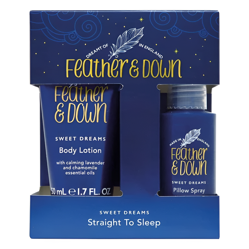 Feather & Down Straight To Sleep Set 143g