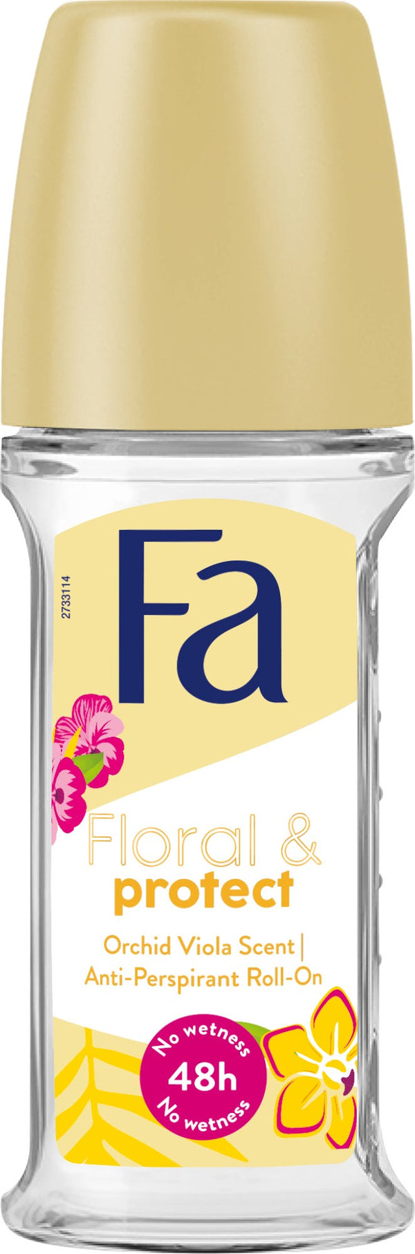 Fa Lady Roll-On Floral Protect Deodorant Viola Scent 50 ml