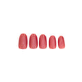 Luca Oval Self-Adhesive Artificial Nails Pink 31-Piece Set